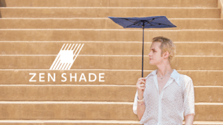 日傘の人 会員ニュース】ホライゾン｜男性用スマート日傘「ZEN SHADE」国内初